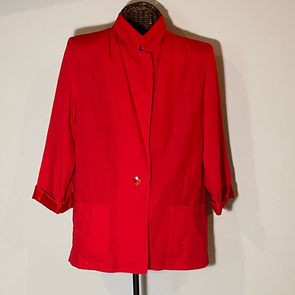 Bright Red Sag Harbor Button Down Shirt